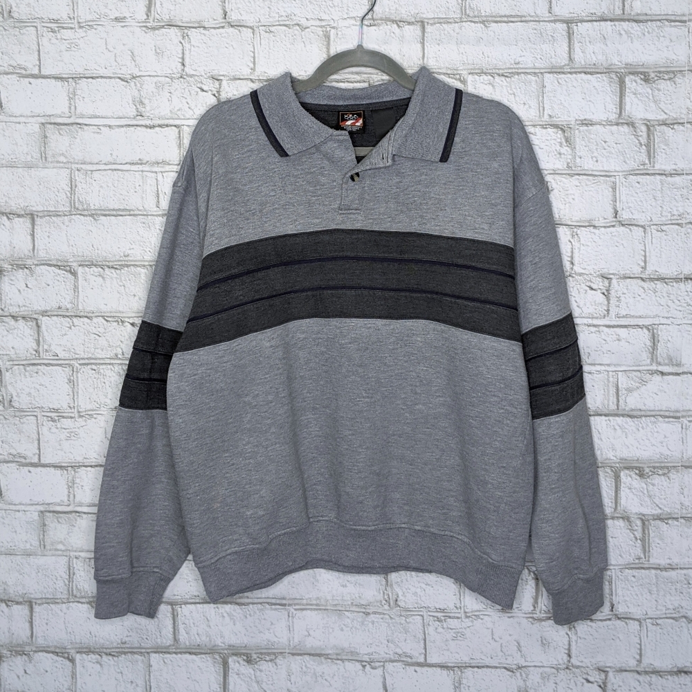 Vtg USA Olympics Crewneck Sweatshirt Collar